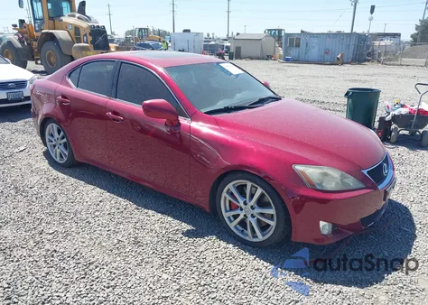 2006 Lexus Is 350 z USA, uszkodzony, nr VIN JTHBE262562002899